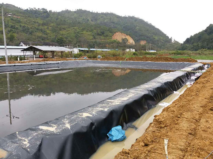 魚塘里用土工膜做防滲層需不需要回填土壤？